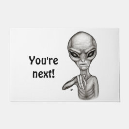悪いエイリアンあなたは次！doormat ドアマット