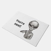 悪いエイリアンあなたは次！doormat ドアマット (アングル)