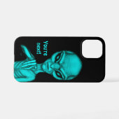 悪いエイリアンあなたは次！ iPhoneケース (裏面横)