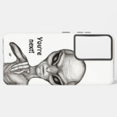 悪いエイリアンあなたは次！ SAMSUNG GALAXYケース (裏面横)