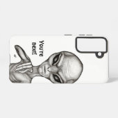 悪いエイリアンあなたは次！ SAMSUNG GALAXYケース (裏面横)