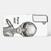 悪いエイリアンあなたは次！ SAMSUNG GALAXYケース (裏面横)