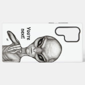 悪いエイリアンあなたは次！ SAMSUNG GALAXYケース (裏面横)