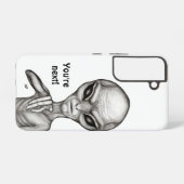 悪いエイリアンあなたは次！ SAMSUNG GALAXYケース (裏面横)