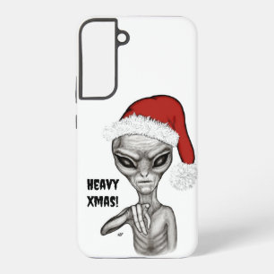 悪いエイリアン、ヘビークリスマス! SAMSUNG GALAXY S22+ケース