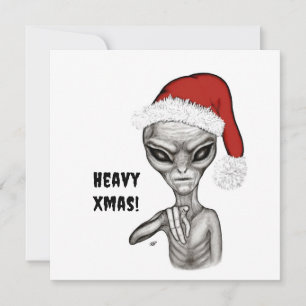 悪いエイリアン、重いクリスマス! シーズンカード