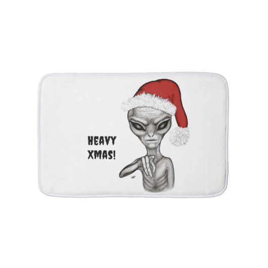 悪いエイリアン、重いクリスマス! バスマット (正面)