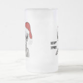 悪いエイリアン、重いクリスマス! フロストグラスビールジョッキ (中央)