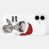 悪いエイリアン、重いクリスマス! Case-Mate iPhoneケース (裏面 (横))