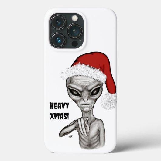 悪いエイリアン、重いクリスマス! Case-Mate iPhoneケース (裏面)