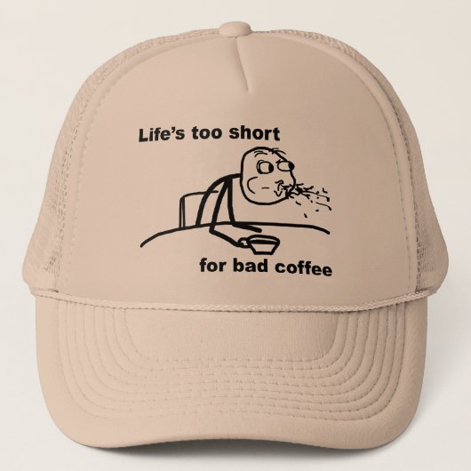 悪いコーヒー キャップ (正面)