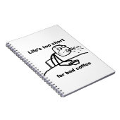 悪いコーヒー ノートブック (右側)