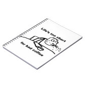 悪いコーヒー ノートブック (左側)