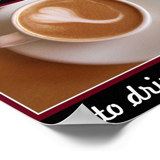 悪いコーヒー ポスター (角)