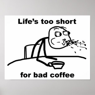 悪いコーヒー ポスター