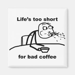 悪いコーヒー マグネット