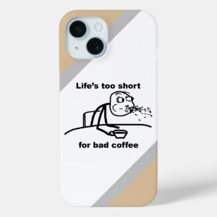 悪いコーヒー iPhone 15ケース