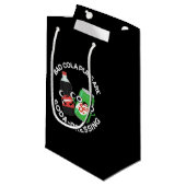 悪いコーラのパンはソーダを押すソーダプンダークBG スモールペーパーバッグ (正面アングル)