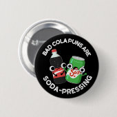 悪いコーラのパンはソーダを押すソーダプンダークBG 缶バッジ (正面&裏面)