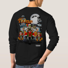悪いサンタと彼のメリー小人Tシャツ Tシャツ