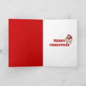 悪いサンタクリスマスカード シーズンカード (内部)