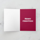 悪いサンタクリスマスカード シーズンカード (内部)