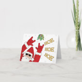 悪いサンタ カード (正面)