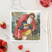 悪いサンタ・クリスマス スタンダードランチョンナプキン (インサイチュ)