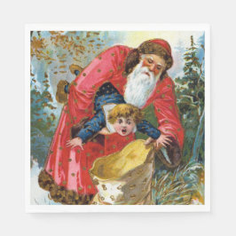 悪いサンタ・クリスマス スタンダードランチョンナプキン