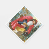 悪いサンタ・クリスマス スタンダードランチョンナプキン (角)