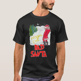 悪いサンタ 楽しいサンタクロース クリスマス ギフト Tシャツ