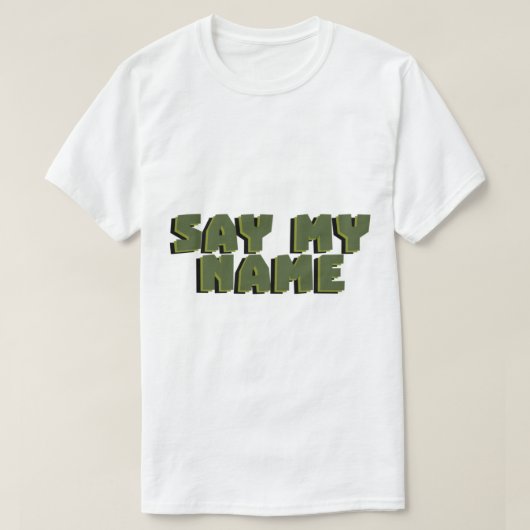 悪いジェシー・ピンクマン眉毛を破る Tシャツ (デザイン正面)