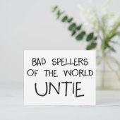 悪いスペラーズアンタイ ポストカード (スタンド正面)