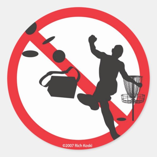 悪いスポーツはない ラウンドシール (正面)