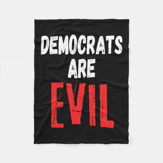 悪いドナルド・トランプ2024アメリカを取り戻す フリースブランケット (正面)