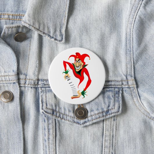 悪いニヤニヤのジェスター・ジョーカーとジャック・イン・ザ・ボックス 缶バッジ (インサイチュ)