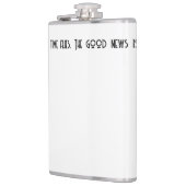 悪いニュースはタイムフライだ。 フラスク (左)