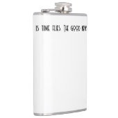 悪いニュースはタイムフライだ。 フラスク (右)