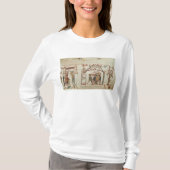 悪いニュースを受け取るHalleyの彗星およびハロルド Tシャツ (正面)