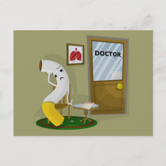 悪いニュース(_h) ポストカード (正面)