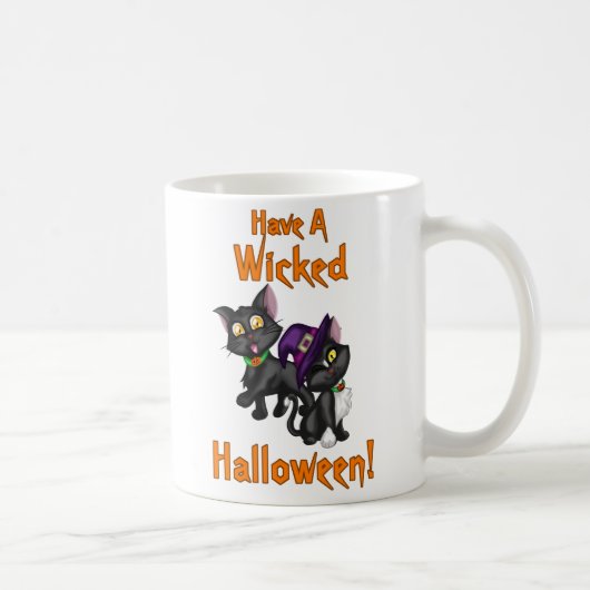 悪いハロウィーンを！ コーヒーマグカップ (右)
