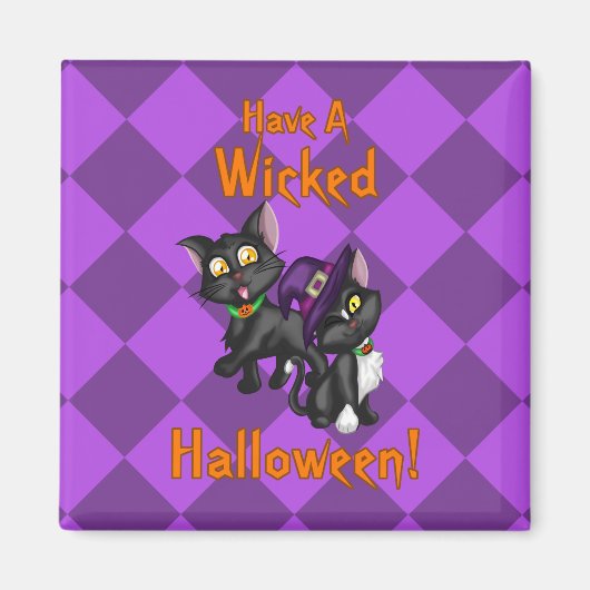 悪いハロウィーンを！ マグネット (正面)
