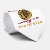 悪いハンターのための菜食主義の古いインドの単語 ネクタイ (ロール)