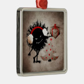 悪いバグ与えのクリスマス メタルオーナメント (右)