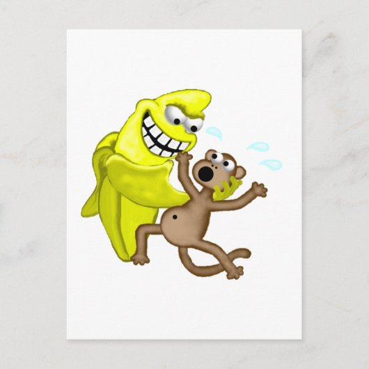 悪いバナナ ポストカード (正面)
