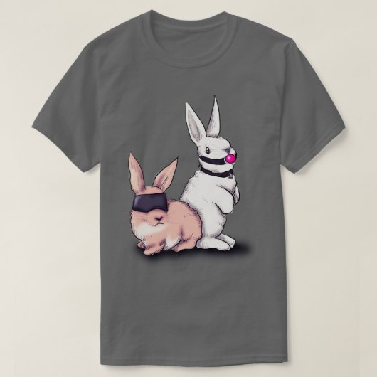 悪いバニー Tシャツ (デザイン正面)