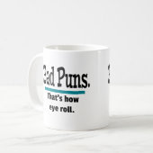 悪いパンズアイ転が コーヒーマグカップ (正面左)