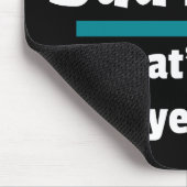 悪いパンズアイ転が マウスパッド (コーナー)