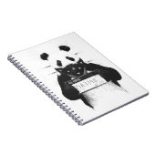 悪いパンダ ノートブック (右側)