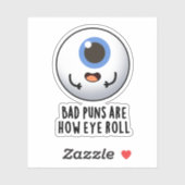 悪いパンチは目転がのおもしろい鼻の先 シール (シート)